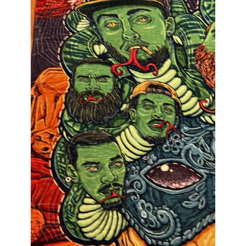 Mac Miller Red Rocks Halloween Concert Large Area Rug 92